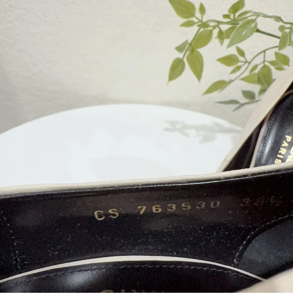 Authentic Saint Laurent Franky 115 Satin Sandals Nero NIB Size 38 - Picture 5 of 11